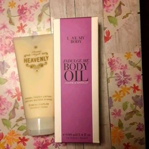 VS Love My Body Oil & Dream Angles Heavenly Lotion